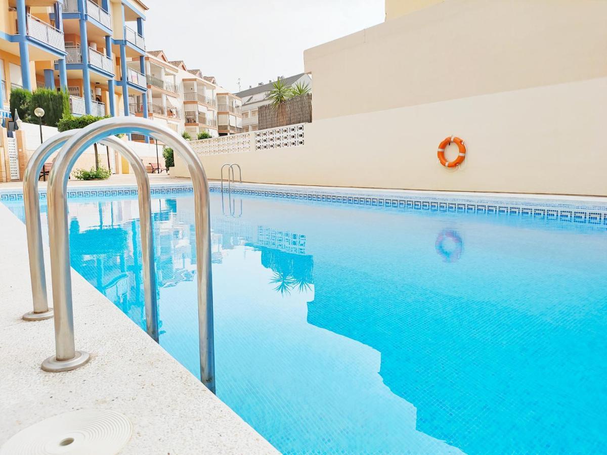 Global Properties, Apartamento Con Piscina Y Terraza En Canet Playa 카넷드버렝구어 외부 사진