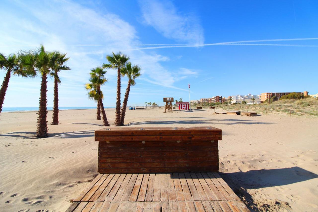 Global Properties, Apartamento Con Piscina Y Terraza En Canet Playa 카넷드버렝구어 외부 사진
